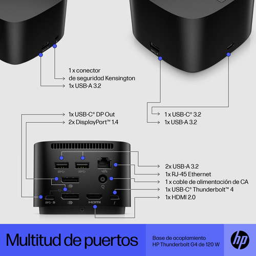 HP Docking station G4 Thunderbolt 120 W USB-C