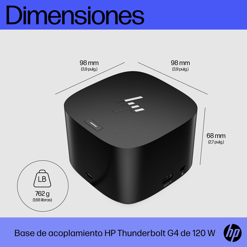 HP Docking station G4 Thunderbolt 120 W USB-C