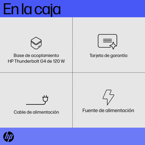 HP Docking station G4 Thunderbolt 120 W USB-C