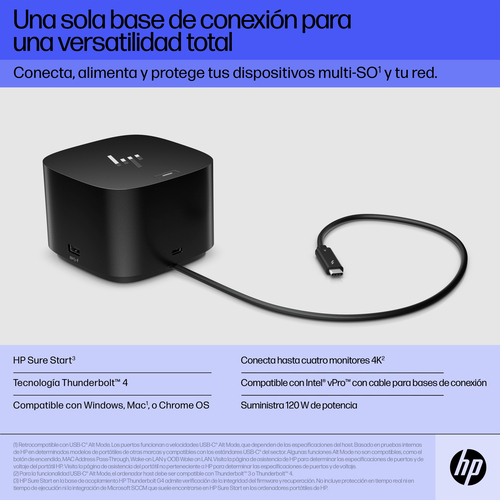 HP Docking station G4 Thunderbolt 120 W USB-C