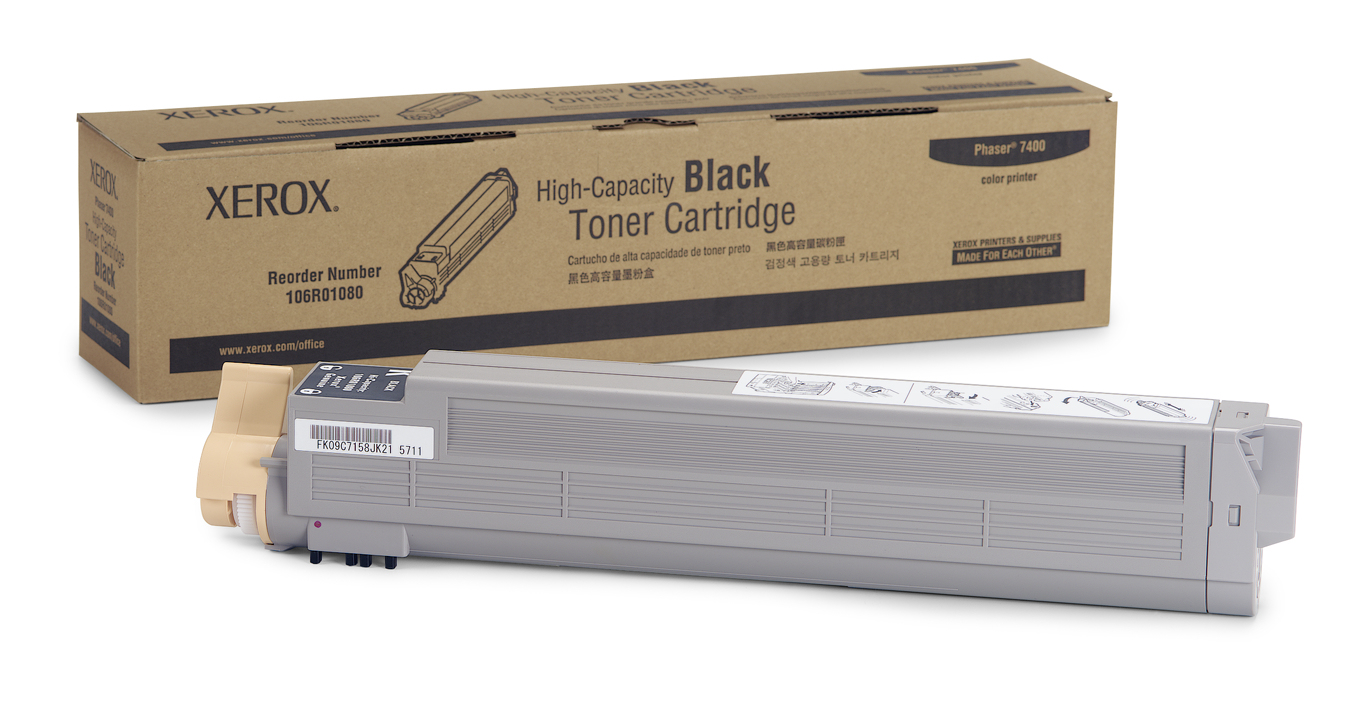 XEROX Toner TEKTRONIX Phaser 7400 Negro gran capacidad