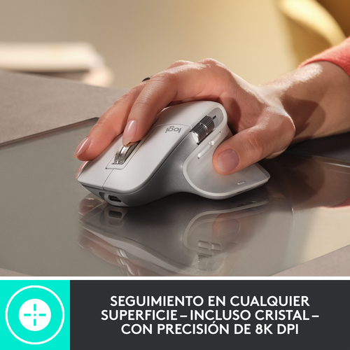 LOGITECH MOUSE RATON ERGO MX MASTER 3S Inalambrico Ergonomico de alto rendimiento