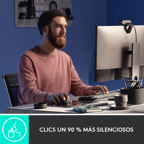 LOGITECH MOUSE RATON ERGO MX MASTER 3S Inalambrico Ergonomico de alto rendimiento