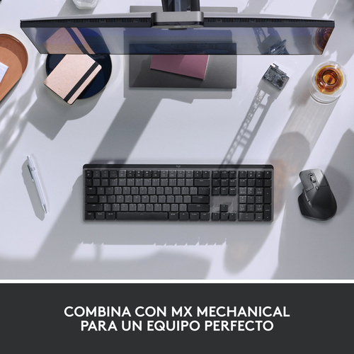 LOGITECH MOUSE RATON ERGO MX MASTER 3S Inalambrico Ergonomico de alto rendimiento