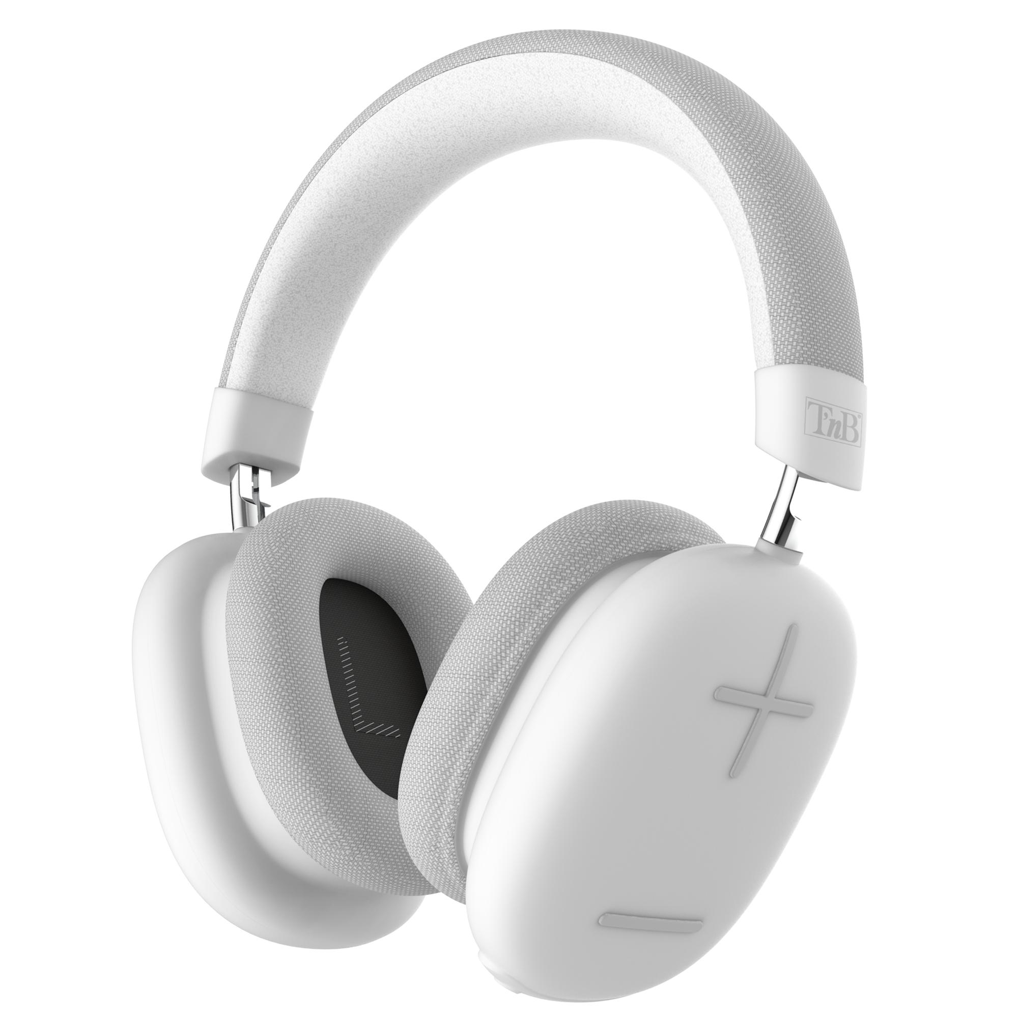 TNB BOUNCE - Auricular inalámbrico Bluetooth - blanco y gris