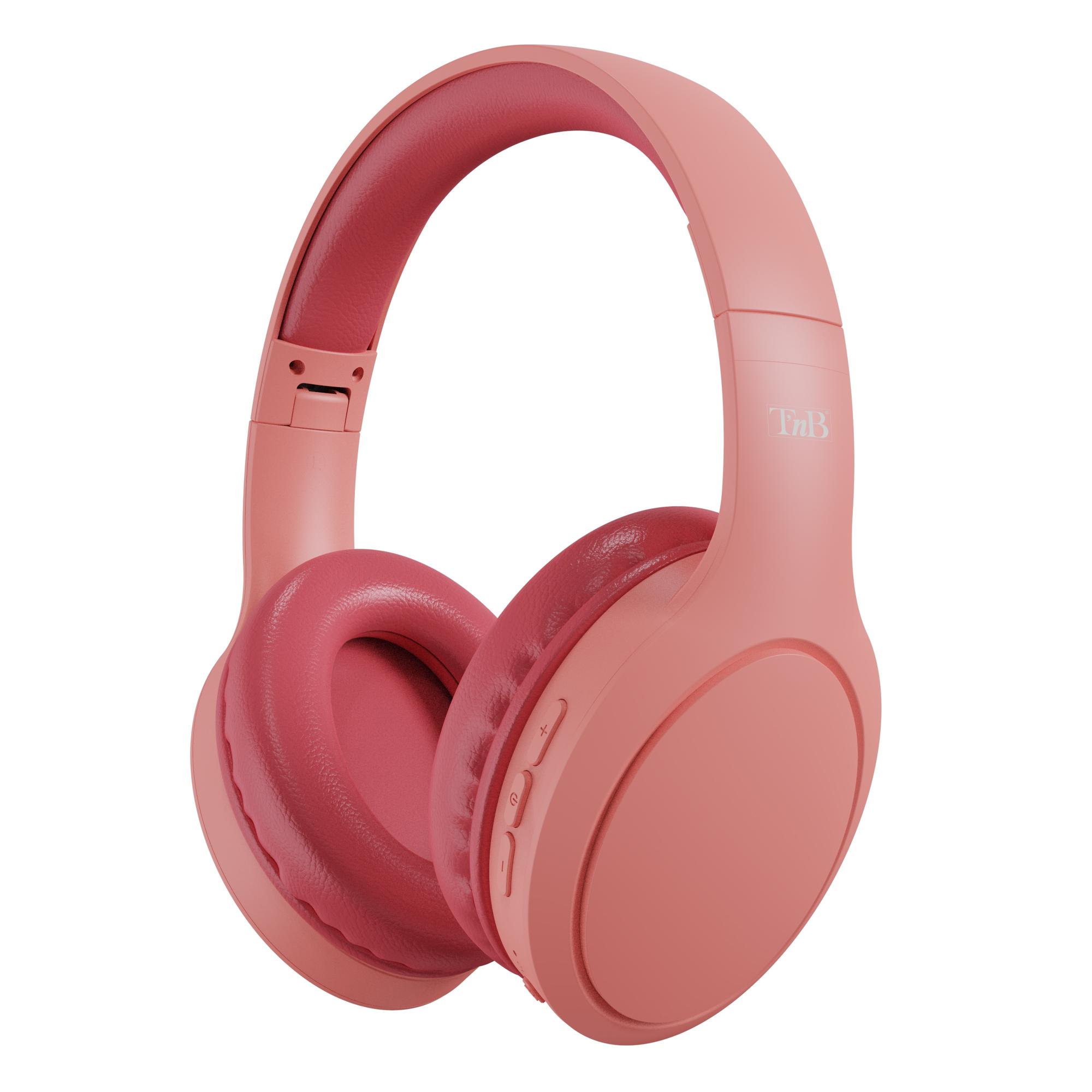 TNB TONALITY - Casco Bluetooth circumaural - rosa
