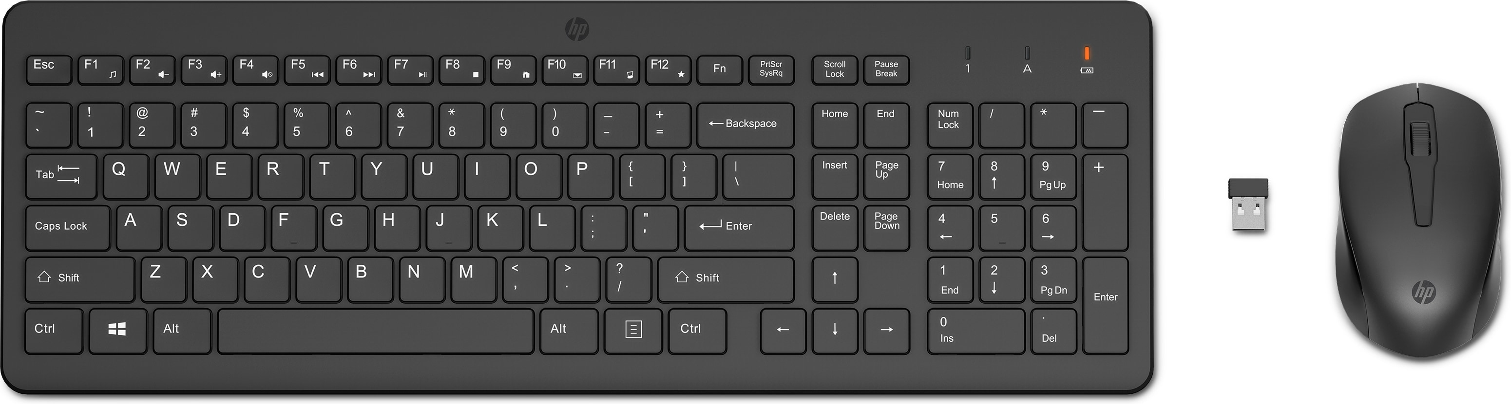 HP Combo 330 Teclado + Raton inalambricos