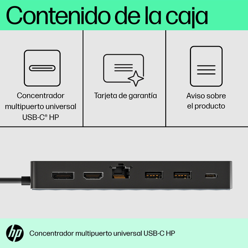 HP Hub multipuerto USB-C