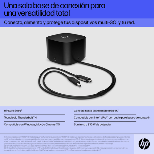 HP Docking station G4 Thunderbolt 280 W USB-C