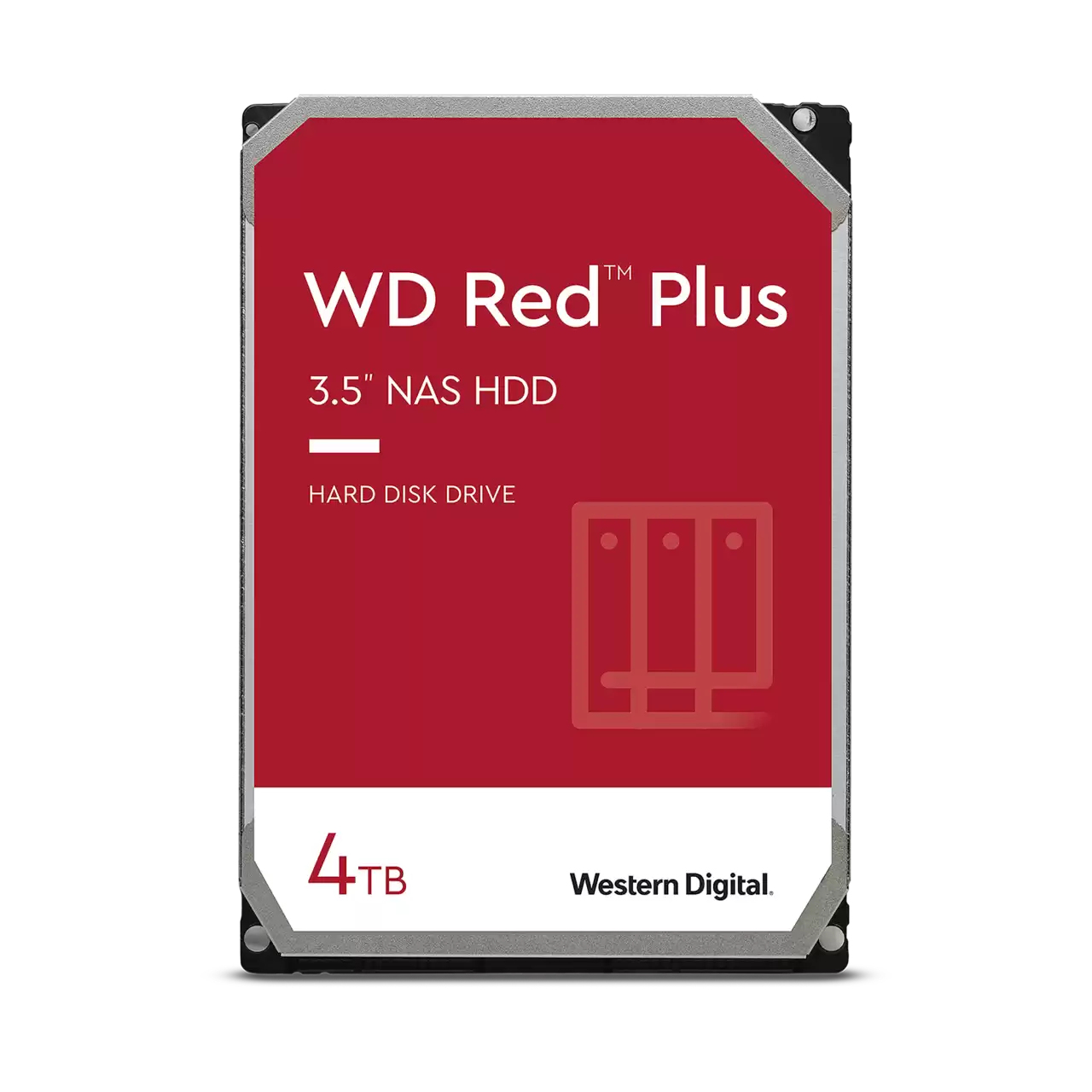 WESTERN DIGITAL DISCO DURO Red Plus NAS 4TB/ 3.5"/ SATA III/ 256MB