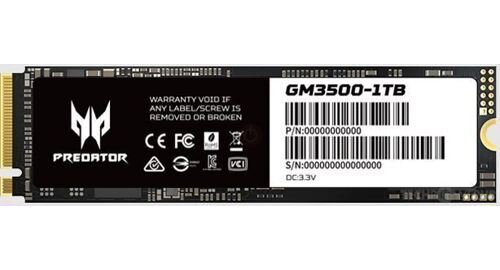 Predator SSD GM3500 M.2 NVMe PCIe Gen 3*4 1TB