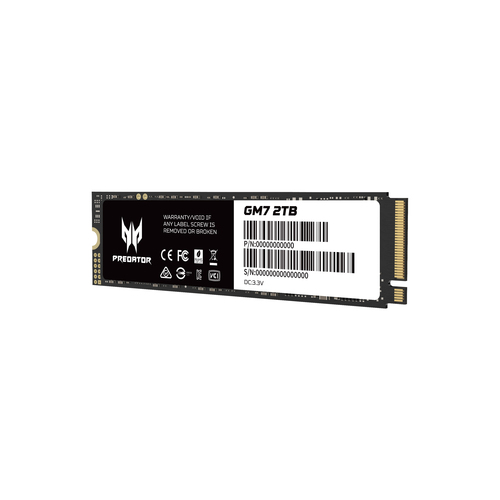 ACER Disco Duro Predator SSD GM7 M.2 NVMe PCIe Gen 4*4 2TB