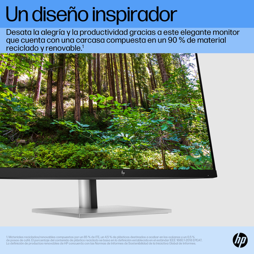 HP Monitor E27 G5 / 27" / FHD / HDMI-DisplayPort-USB(B) / Regulable Altura