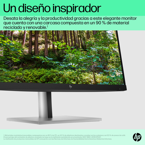 HP Monitor E22 G5 / 21,5" / FHD / HDMI-DisplayPort-USB(A)-USB(B) / Regulable Altura