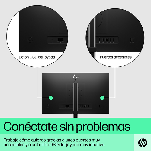 HP Monitor E22 G5 / 21,5" / FHD / HDMI-DisplayPort-USB(A)-USB(B) / Regulable Altura