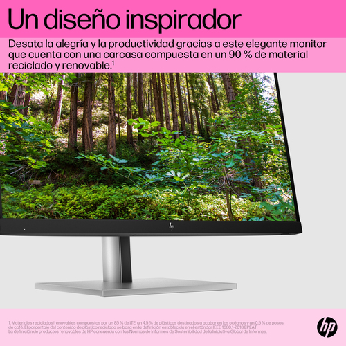HP Monitor E24t G5 / 23,8" / FHD / HDMI-DisplayPort-USB(A)-USB(B) / Regulable Altura / Tactil
