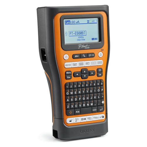 BROTHER Rotuladora electronica profesional con conexion a PC y Bluetooth para electricistas e instaladores