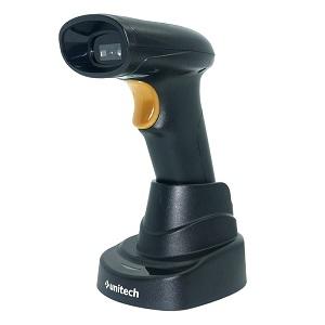 UNITECH MS822B, 2D SR Imager, 2.4G Bluetooth 100m, cradle (integrated with 2.4G Dongle), USB