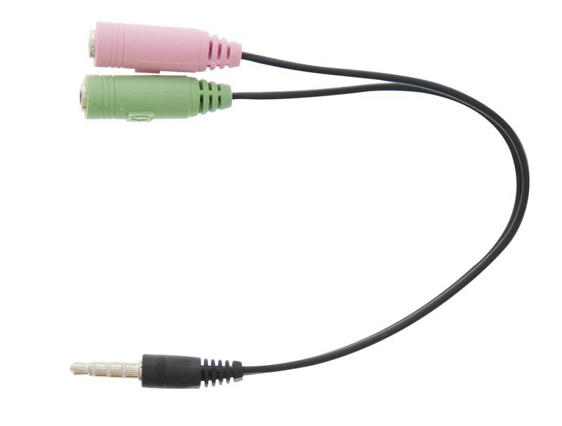 TNB Adaptador jack macho a jack doble hembra