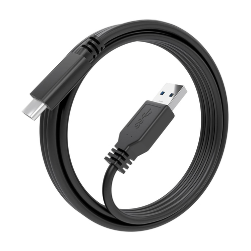 AISENS - CABLE USB 3.1 GEN2 10GBPS 3A, TIPO USB-C/M-A/M, NEGRO, 2.0M