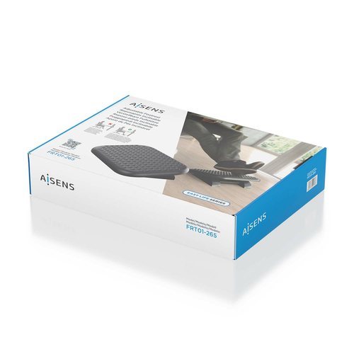 AISENS - REPOSAPIES INCLINABLE, NEGRO