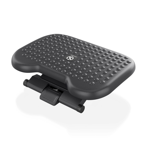 AISENS - REPOSAPIES INCLINABLE Y ALTURA AJUSTABLE, NEGRO