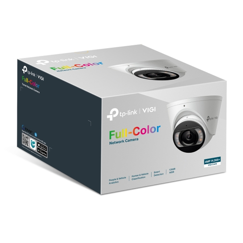 TP-LINK VIGI C445(4mm) Camara IP VIGI tipo turret Full Color VIGI de 4MP