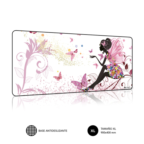 SUBBLIM Alfombrilla Hada XL Mouse Pad 900x400x3