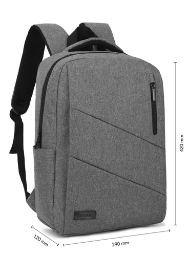 SUBBLIM Mochila Portatil City Backpack 15,6" Grey