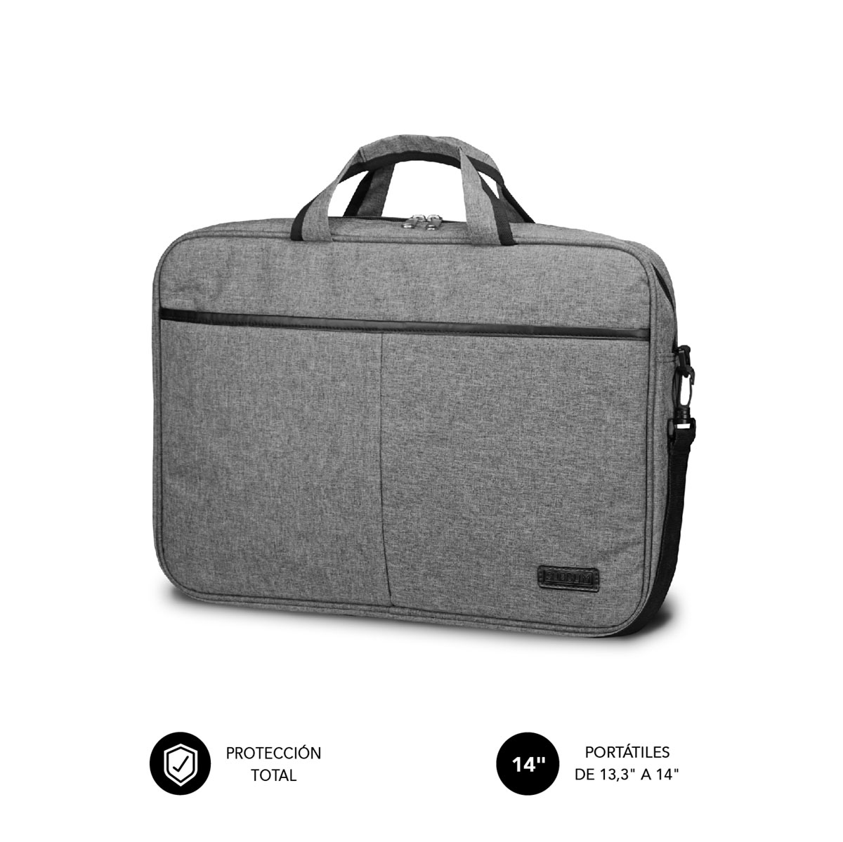 SUBBLIM Maletin Elite Laptop Bag 13,3-14" Grey