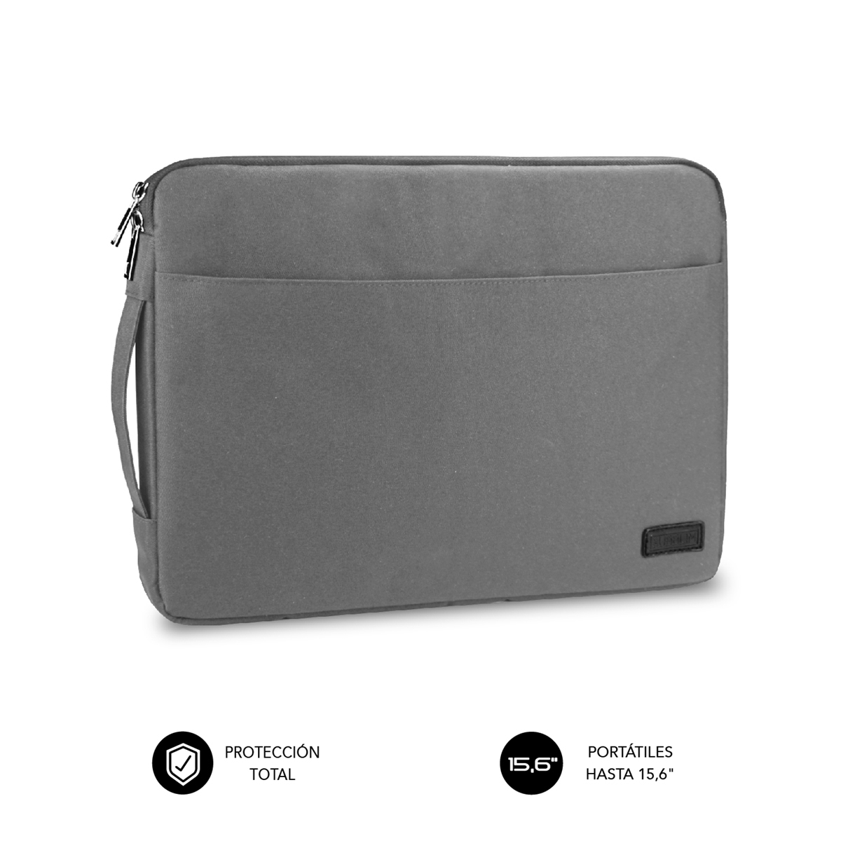 SUBBLIM Maletin Urban Laptop Sleeve 15,6" Grey