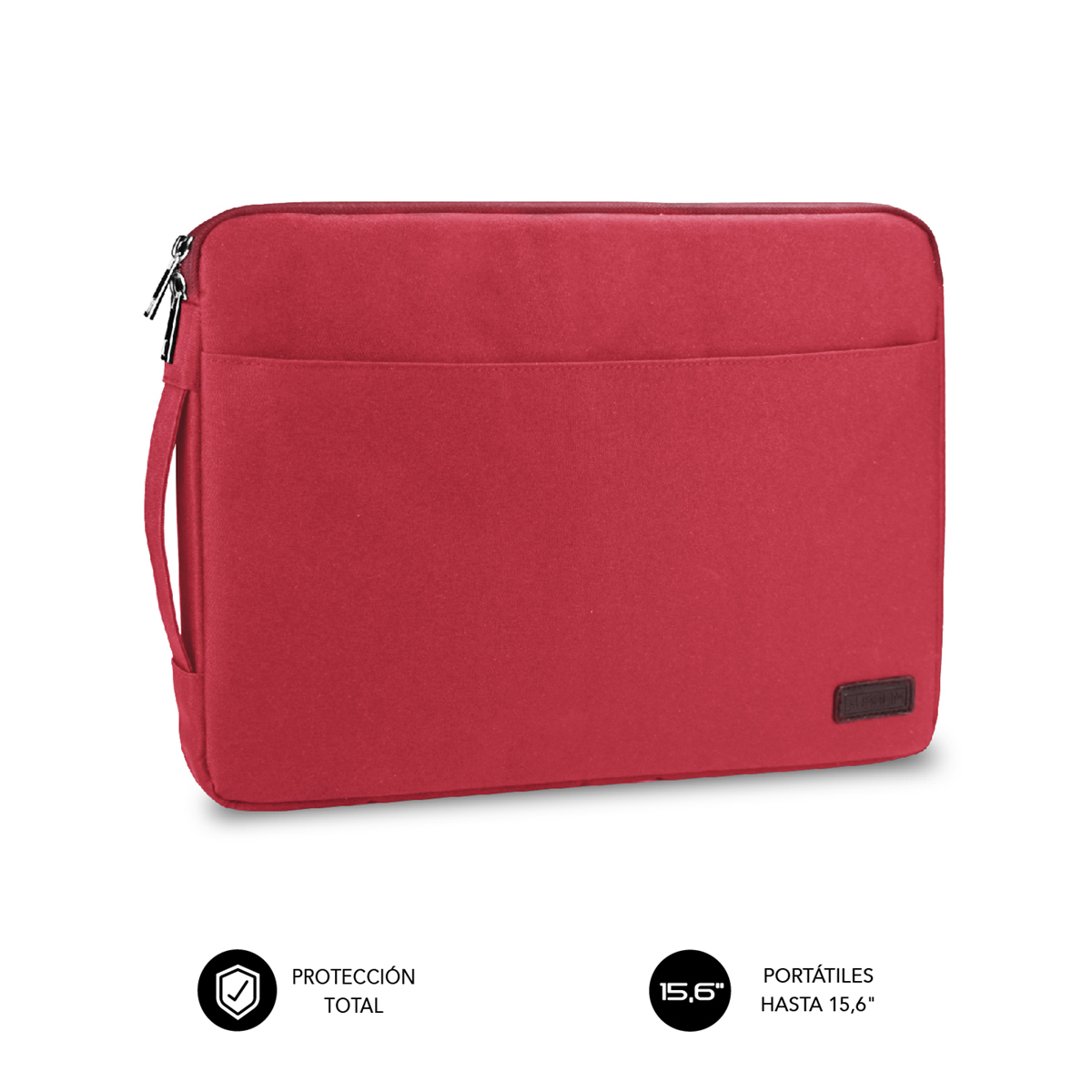 SUBBLIM Maletin Urban Laptop Sleeve 15,6" Red