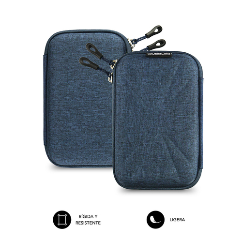 SUBBLIM Organizador HDD Business Case 2,5" Dark Blue