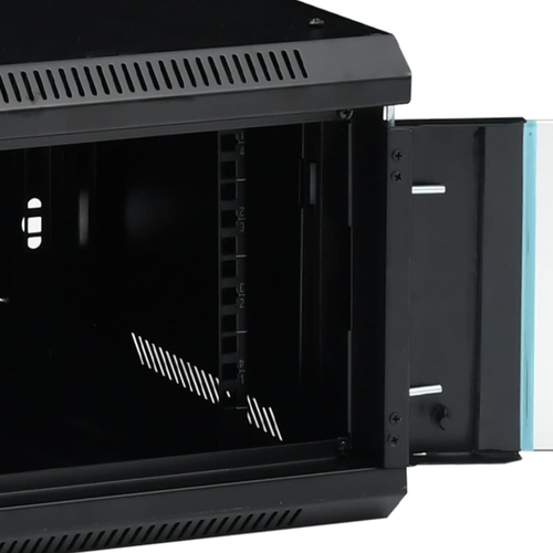 PHASAK Rack mural 19" Phasak Pro  6U  600x450 Montado (Incluyen 2 vent, bolsa tornilleria)