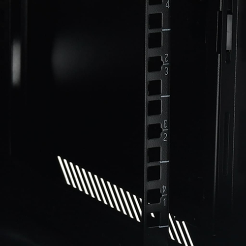 PHASAK Rack mural 19" Phasak Pro  6U  600x450 Montado (Incluyen 2 vent, bolsa tornilleria)