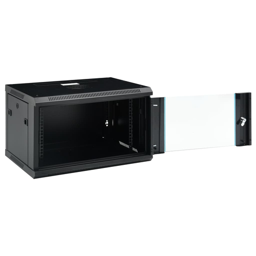 PHASAK Rack mural 19" Phasak Pro  6U  600x450 Montado (Incluyen 2 vent, bolsa tornilleria)