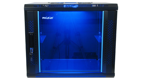 PHASAK Rack mural 19" Phasak Pro  9U  600x450 Montado (Incluyen 2 vent, bolsa tornilleria)