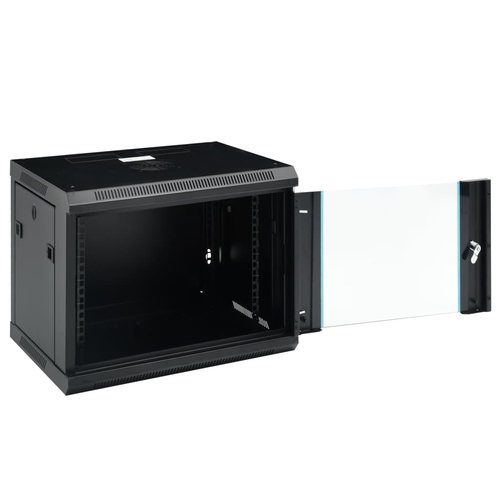 PHASAK Rack mural 19" Phasak Pro 9U  600x450 Desmontado (Envio Flat Pack) (Incluyen 2 vent, bolsa tornilleria)