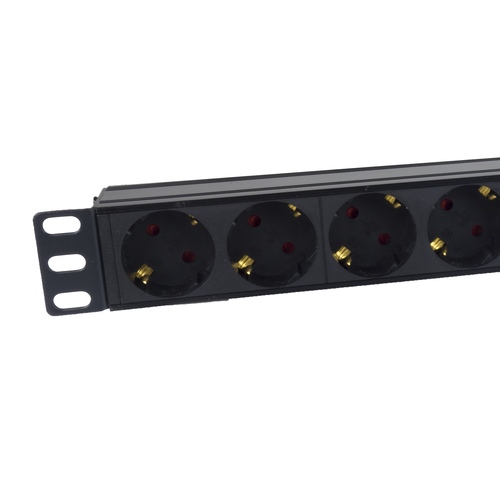 PHASAK Regleta 19" con interruptor (2M) 8 tomas - SFO C14