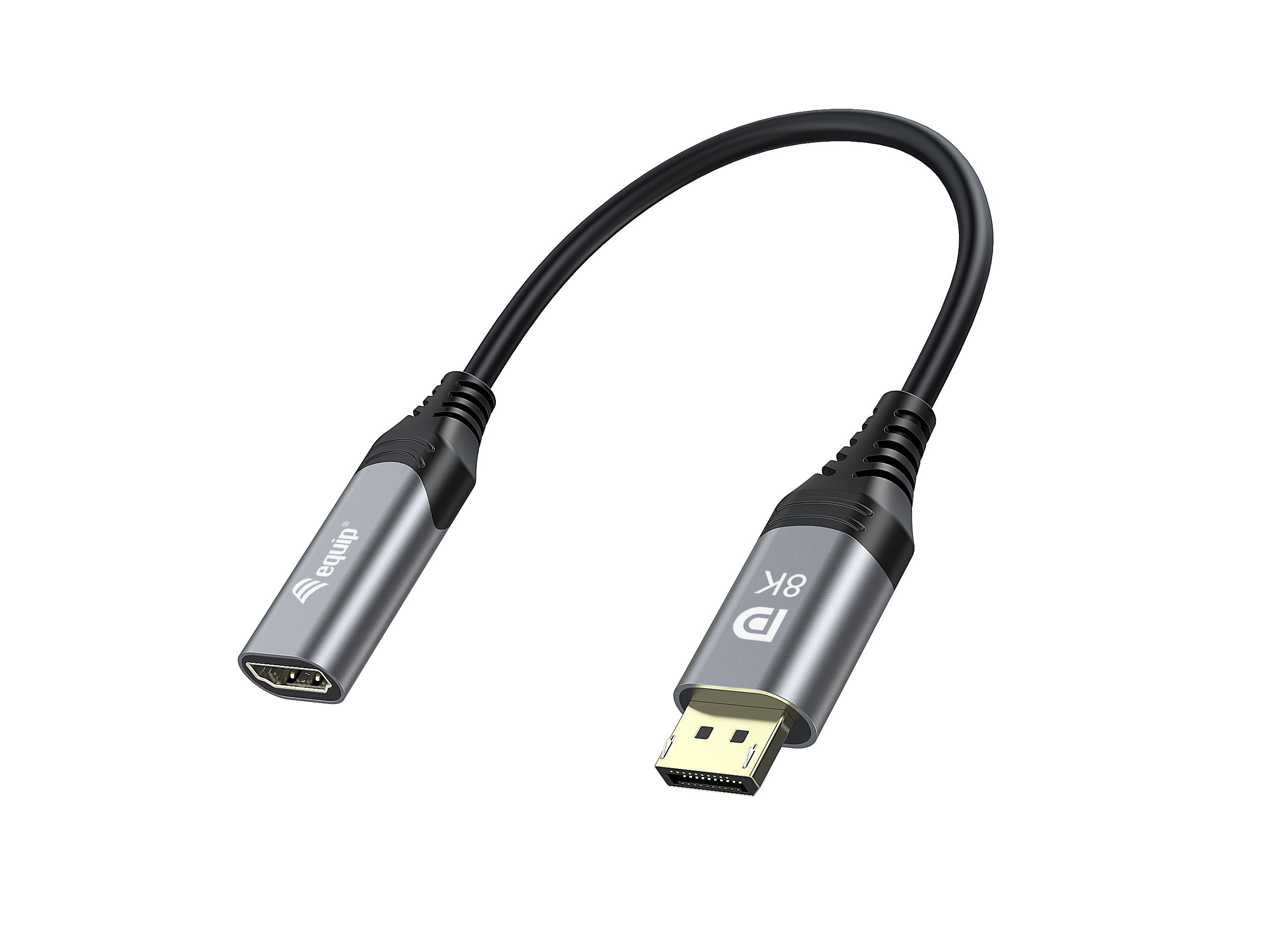 Equip Adaptador Displayport 1.2 Macho a HDMI Hembra 8K/60Hz