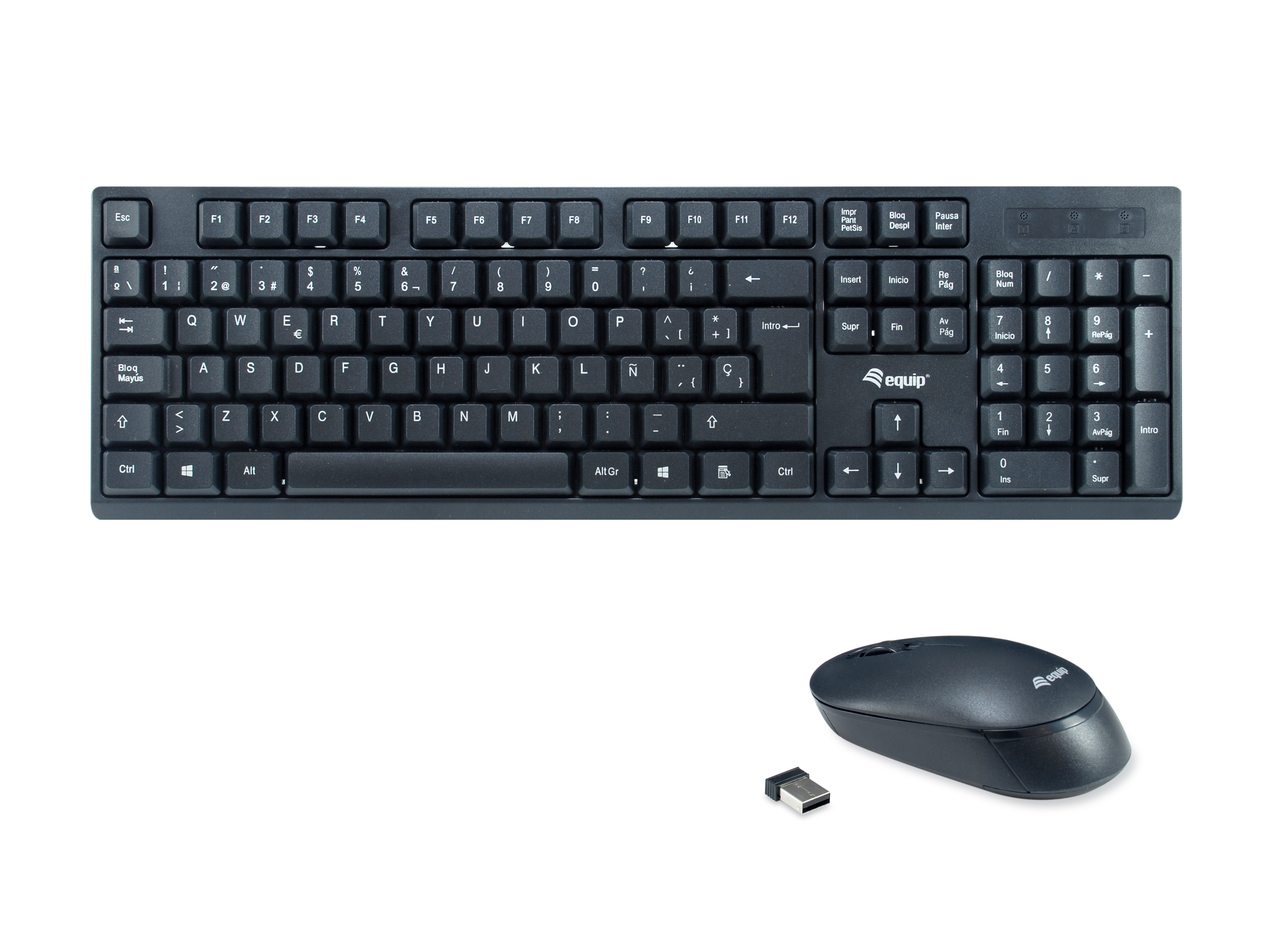 Equip Pack Teclado y Mouse Wireless Combo