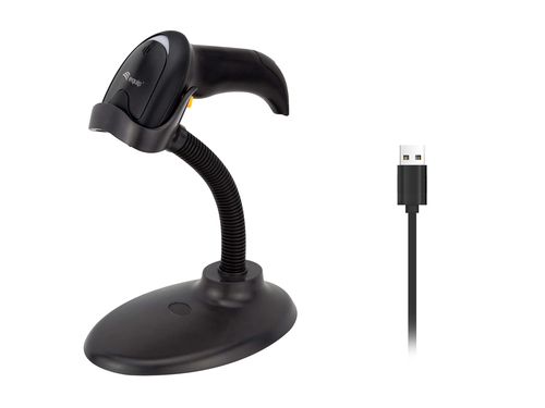 Equip Scanner Codigo de Barras USB 2D con Soporte Incluido