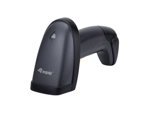 Equip Scanner Codigo de Barras Wireless Larga Distancia Laser 2D con Soporte Incluido