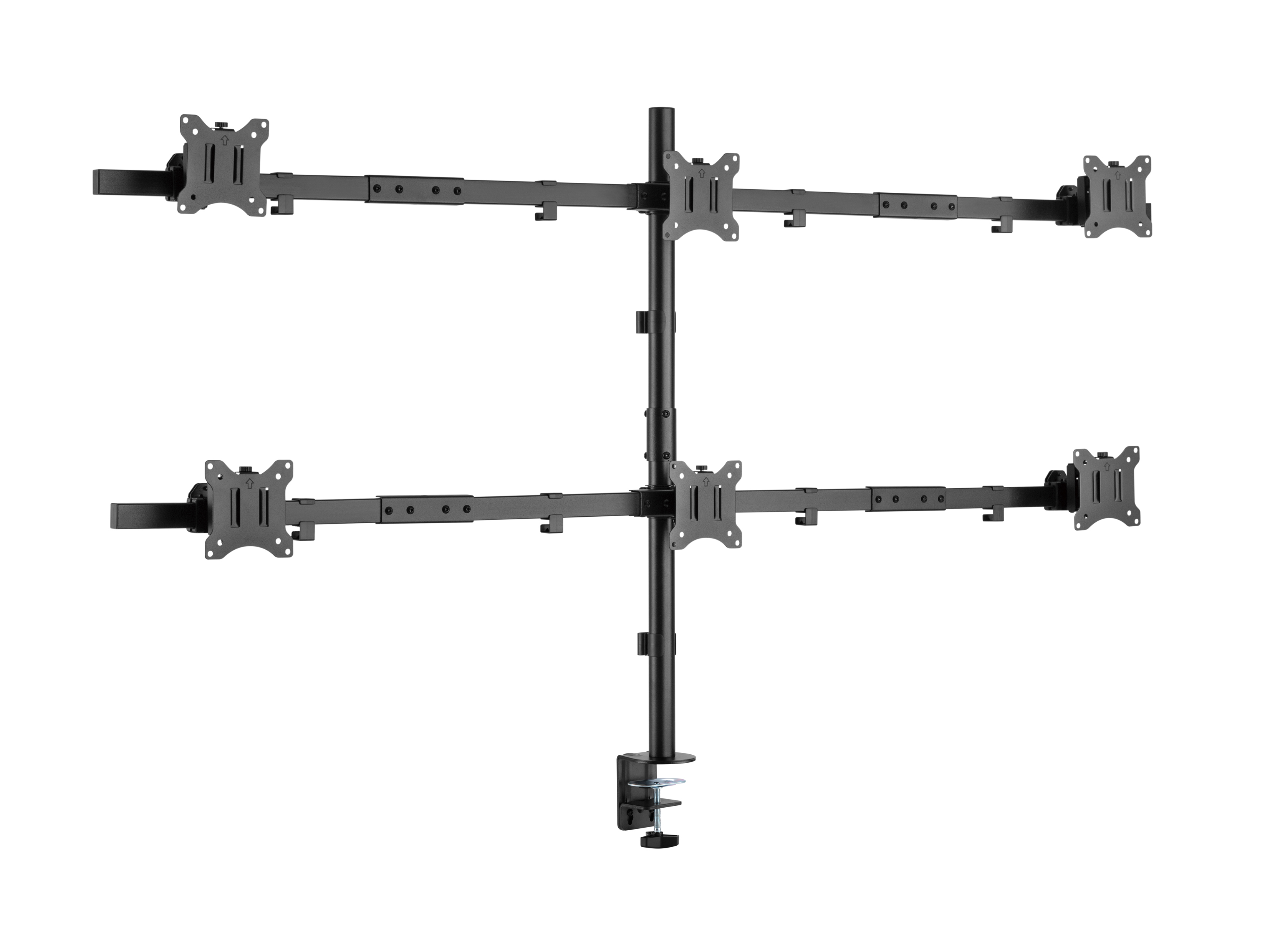 Equip Soporte de Mesa 6 Pantallas 17"-32" 7KG (Por Pantalla) Color Negro