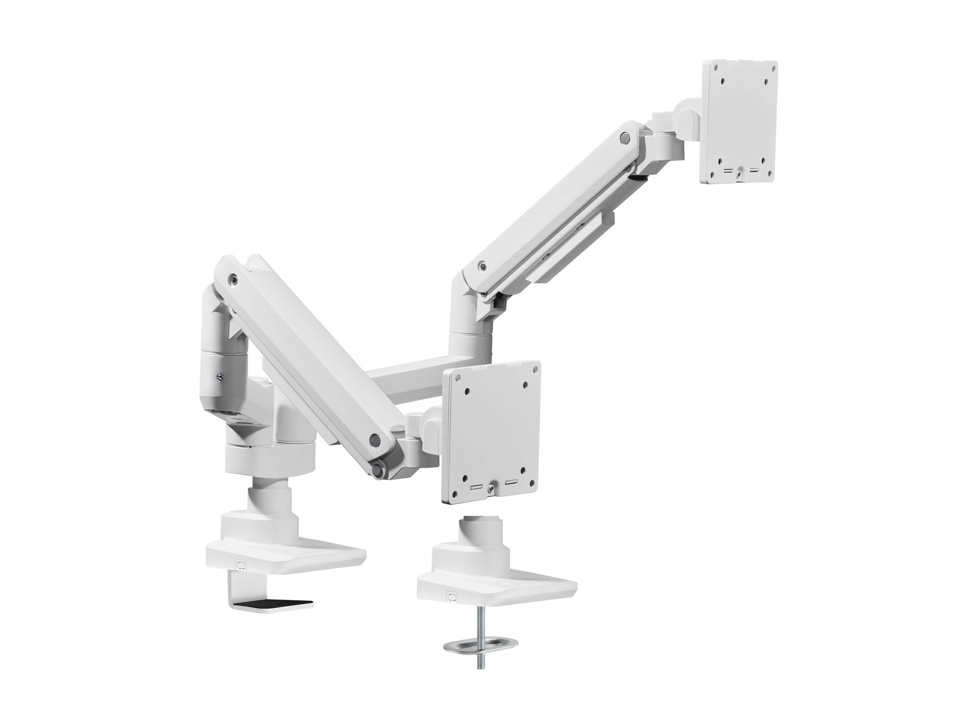 Equip Soporte de Mesa Heavy-Duty 2 Pantallas 17"-35" 20KG (Por Pantalla) Color Blanco