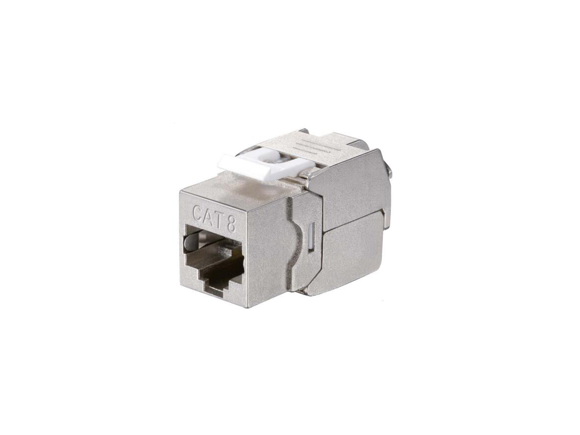 Equip Conector Keystone RJ45 Cat.8.1 FTP Hembra Montaje sin Herramientas