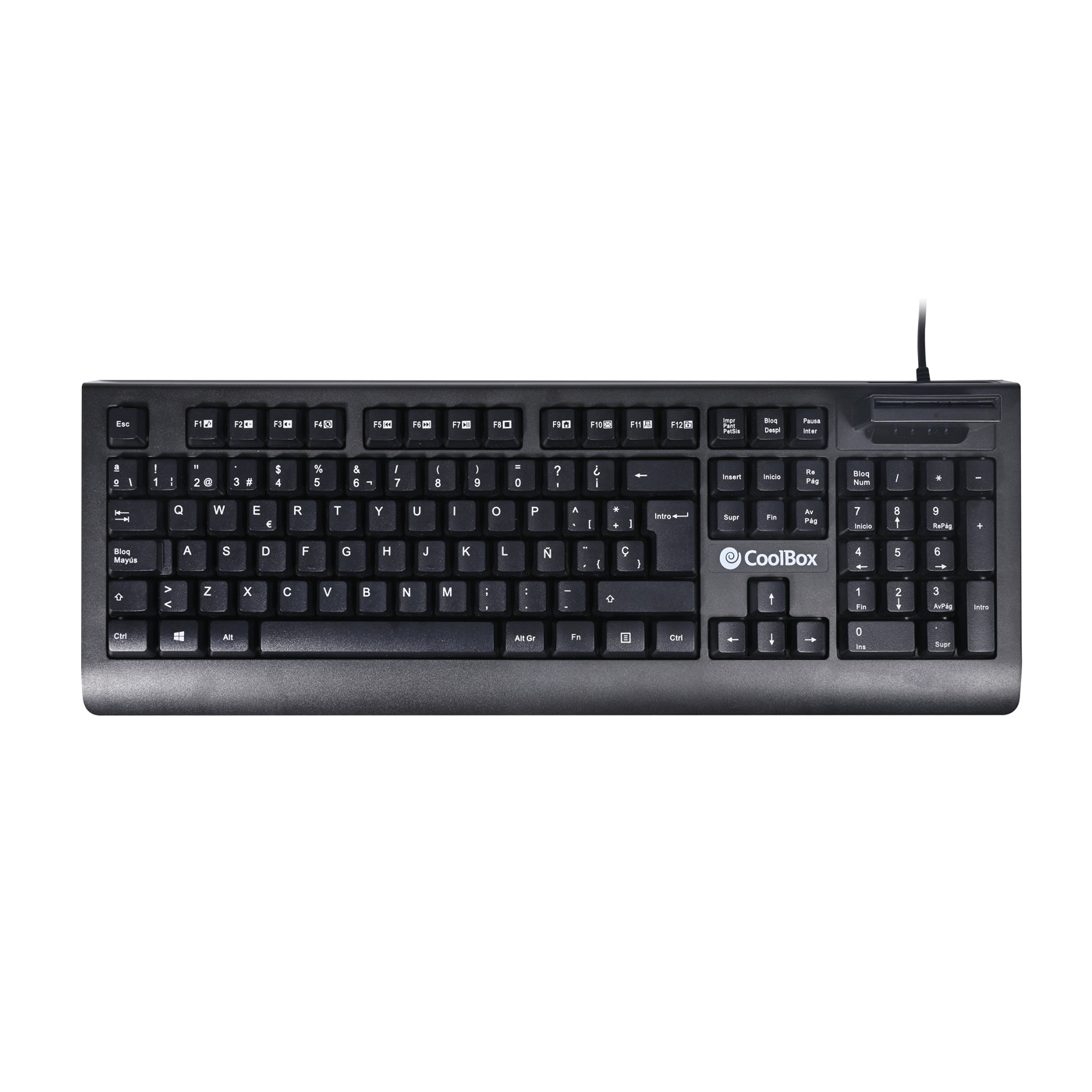 COOLBOX TECLADO COOLBOX CON LECTOR DNIE V4