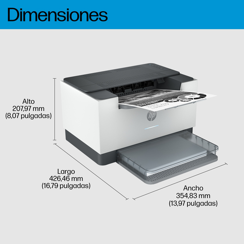 HP Impresora laser monocromo LaserJet SFP M207DW