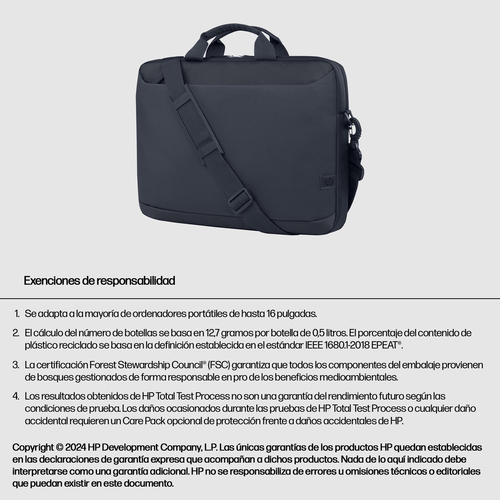HP Bolsa EVERYDAY ODYSSEY para portatil de 16"