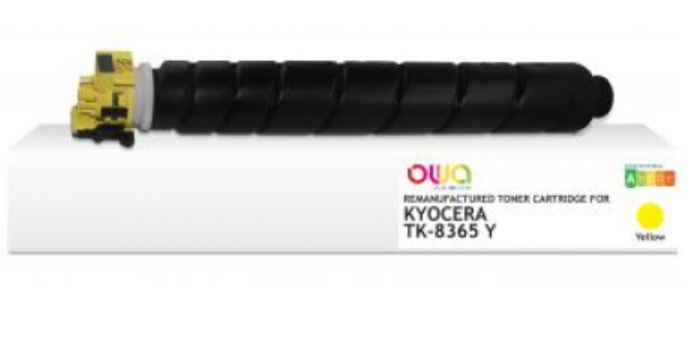 ARMOR OWA Toner Remanufactured 1T02YPANL0 para KYOCERA TK-8365 Y Amarillo